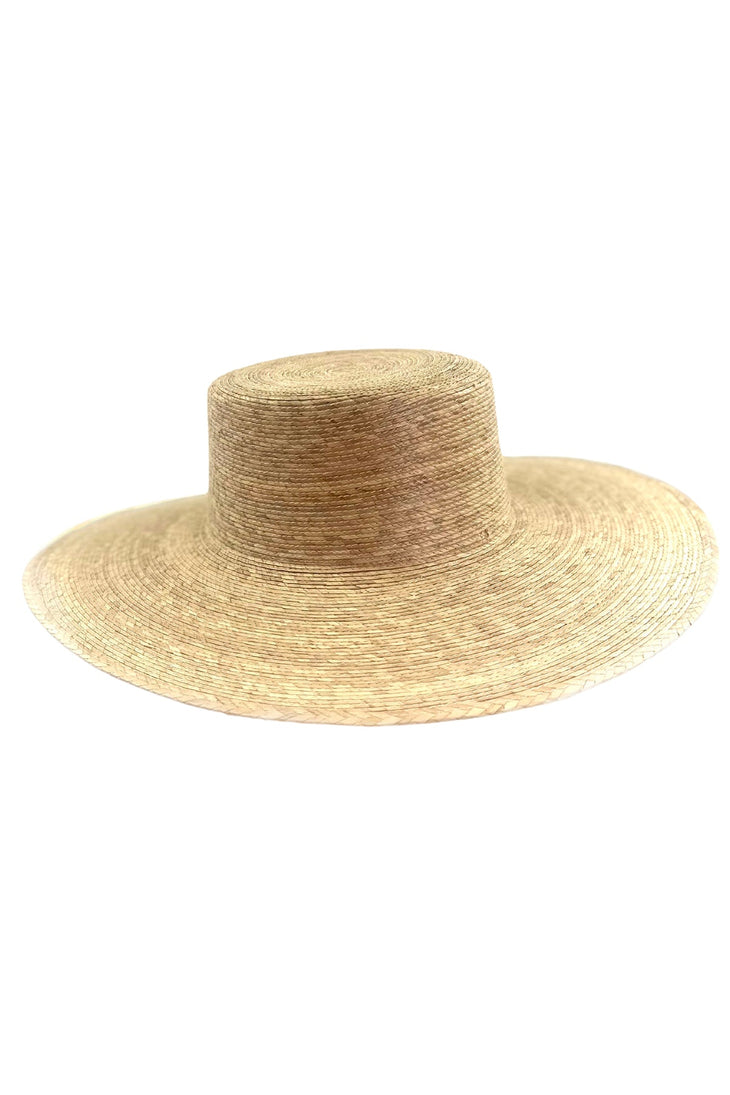 LULI FAMA - Boater Hat • Natural