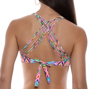 MIAMI SORBET - Strappy Bandeau Top