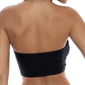 BRILLA - Double Loop Bandeau Crop Top