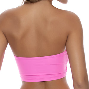 BRILLA - Double Loop Bandeau Crop Top