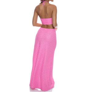 BRILLA - Double Loop Bandeau Long Dress