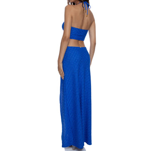 BRILLA - Double Loop Bandeau Long Dress