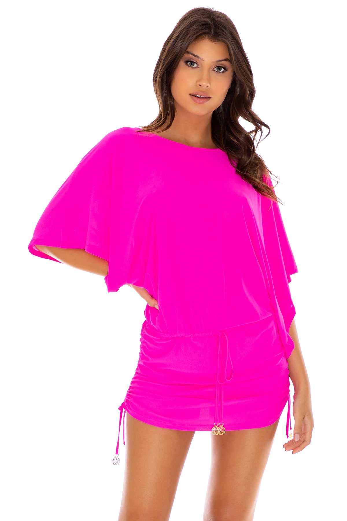 Luli Fama Womens Cosita Buena South Beach Dress Cover Up : :  Clothing, Shoes & Accessories