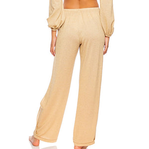 GODDESS ALLURE - Split Side Wide Leg Pant