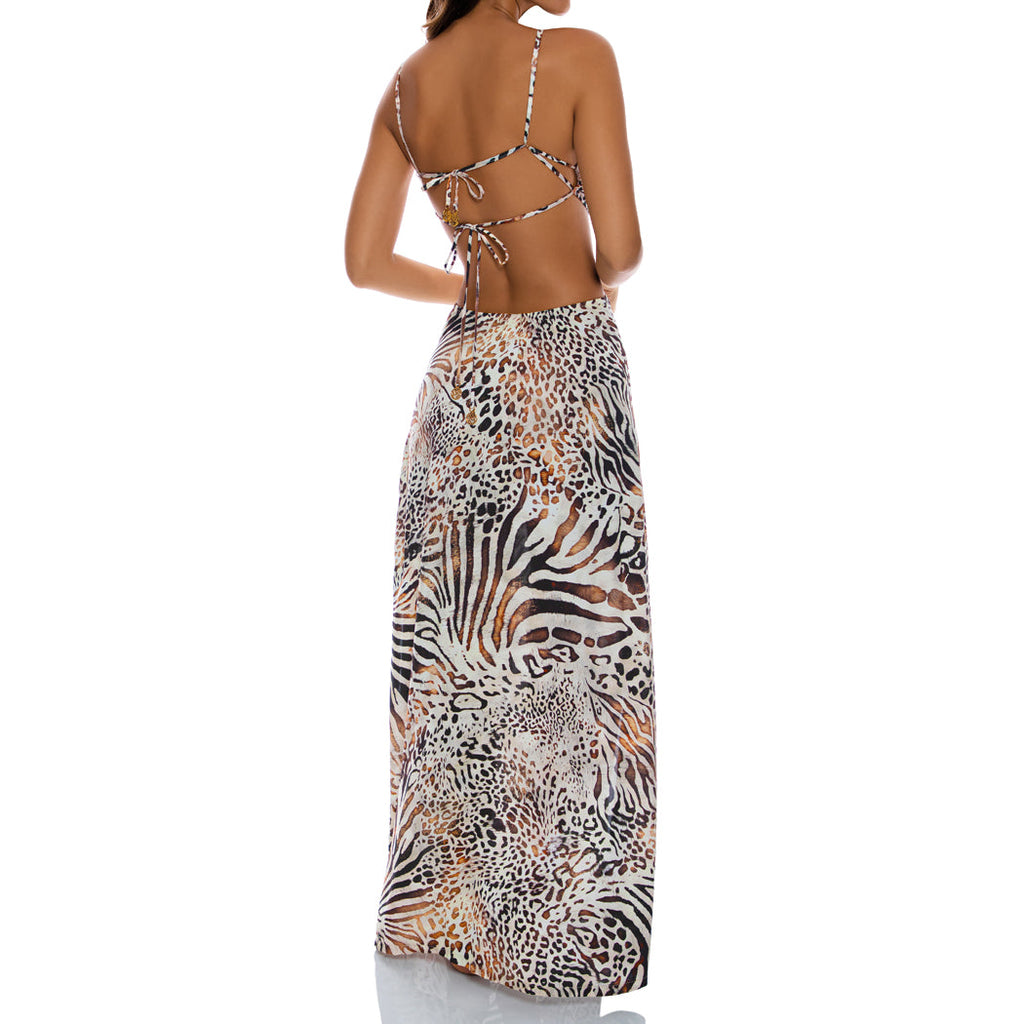 ANIMALE - Cut Out Long Dress