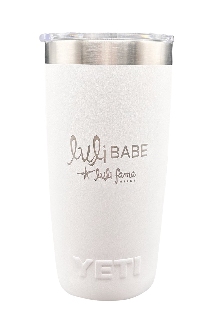 LULI BABE - Luli Babe Tumbler • White